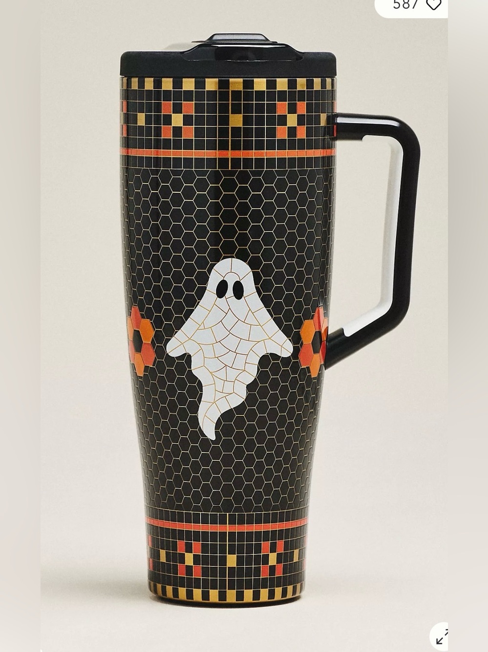 ALL HALLOWS Brumate + Anthropologie 40oz Era Flip Halloween Ghost Tumbler - Picture 9 of 9